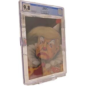 Image Haha #1 Casey Parsons Trump Gotham Central Comics Virgin Variant CGC 9.8